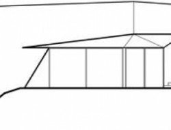 The Klein Bottle House - North Elevation