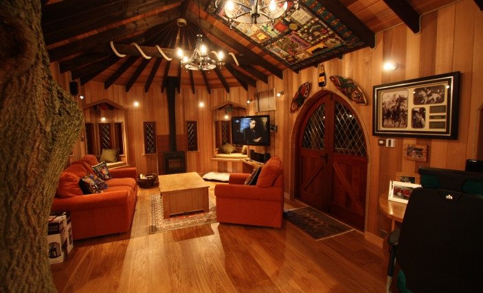 Treehouse office living room