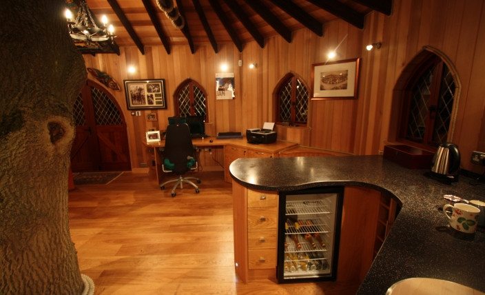 Treehouse office bar