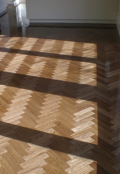 An example to Tallowwood parquetry