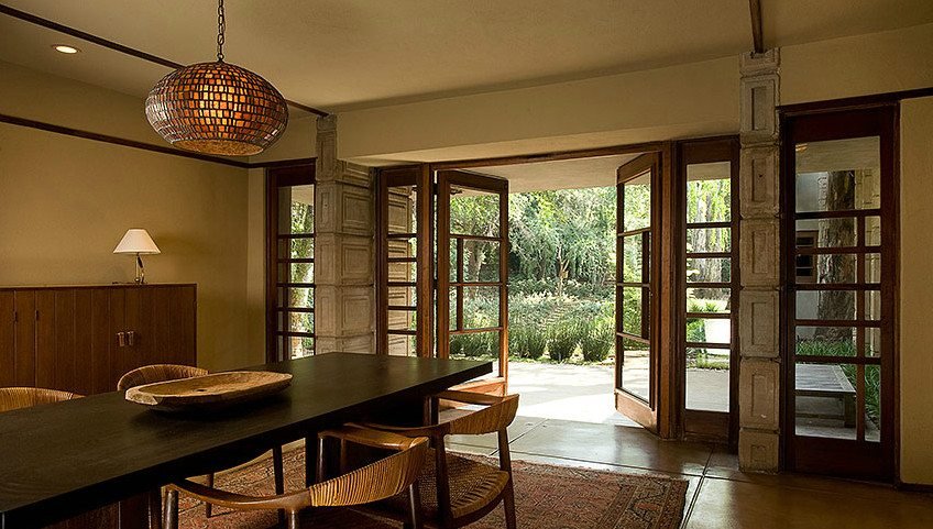 Millard House by Frank Lloyd Wright -  Dining Room