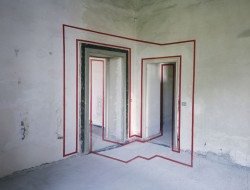 Felice Varini - Shades of Escher