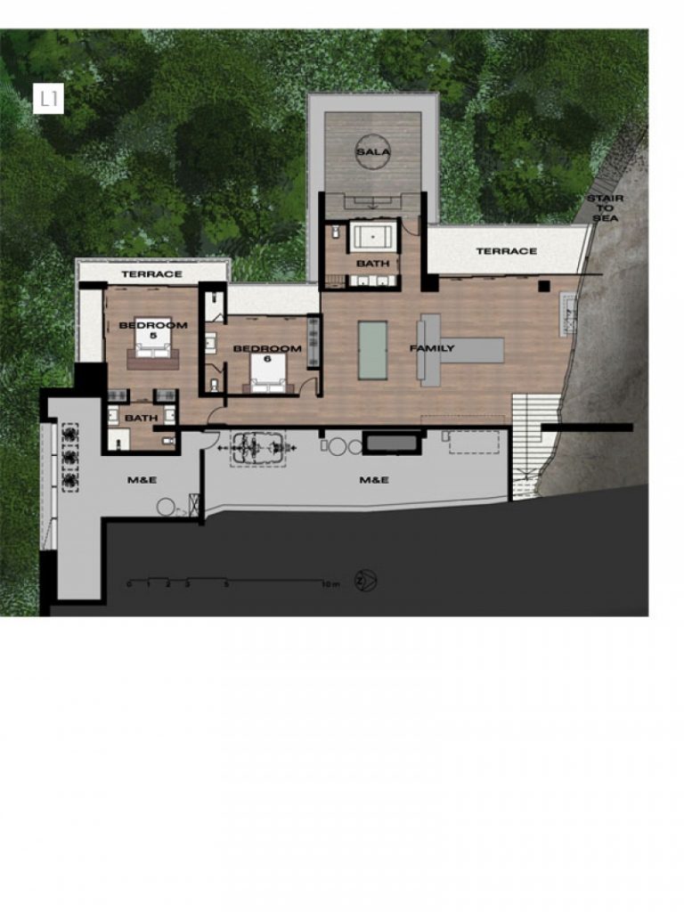 Villa Amanzi - Plan L1