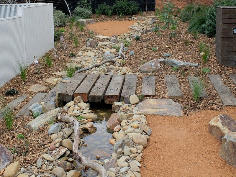 Phillip Johnson Landscapes - Small water course