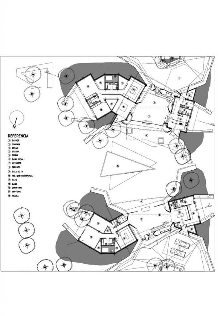 Two Houses - Context Plan