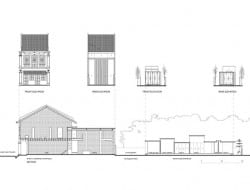 Lucky Shophouse - Elevations and Sections