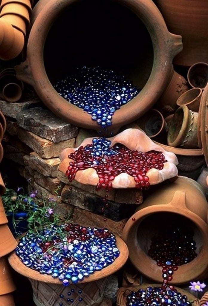 Want a water feature without the water? Pretty good isn't it. :-)