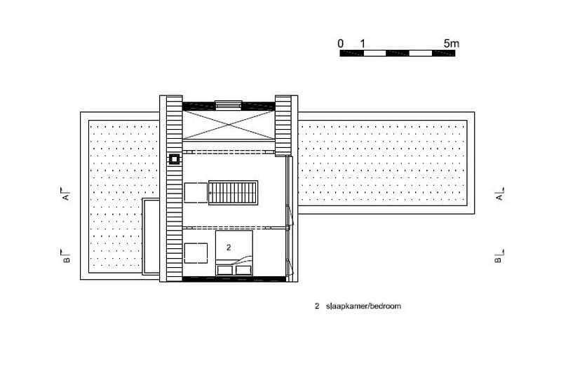 Railway House Santpoort - Floor Plan