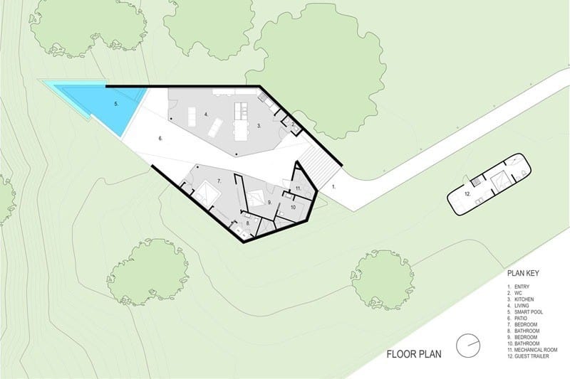 Edgeland House - Floor Plan