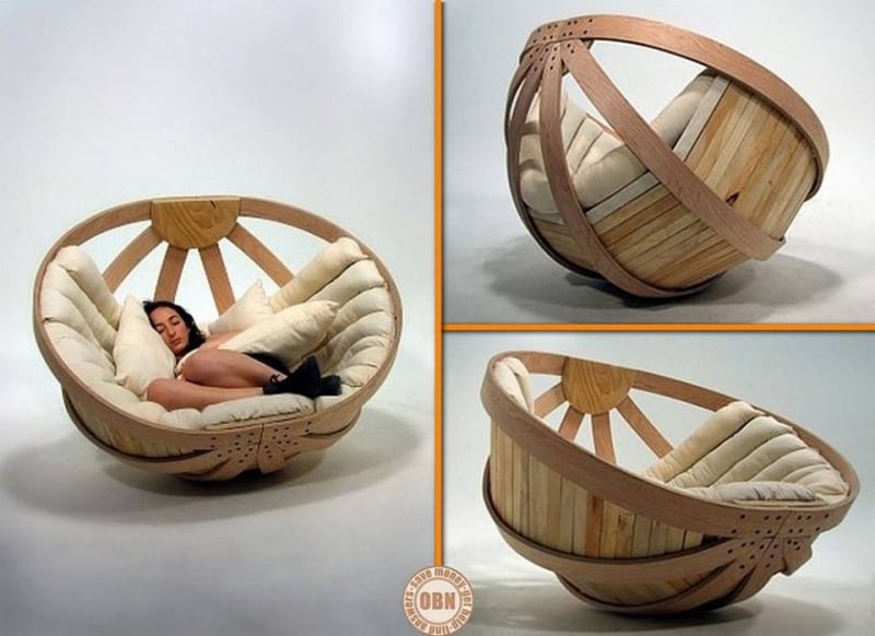 Is this the modern equivalent of a papasan chair? Designed to create a safe, comfortable and relaxing environment in which the user can dissipate the overstimulation of their senses.
