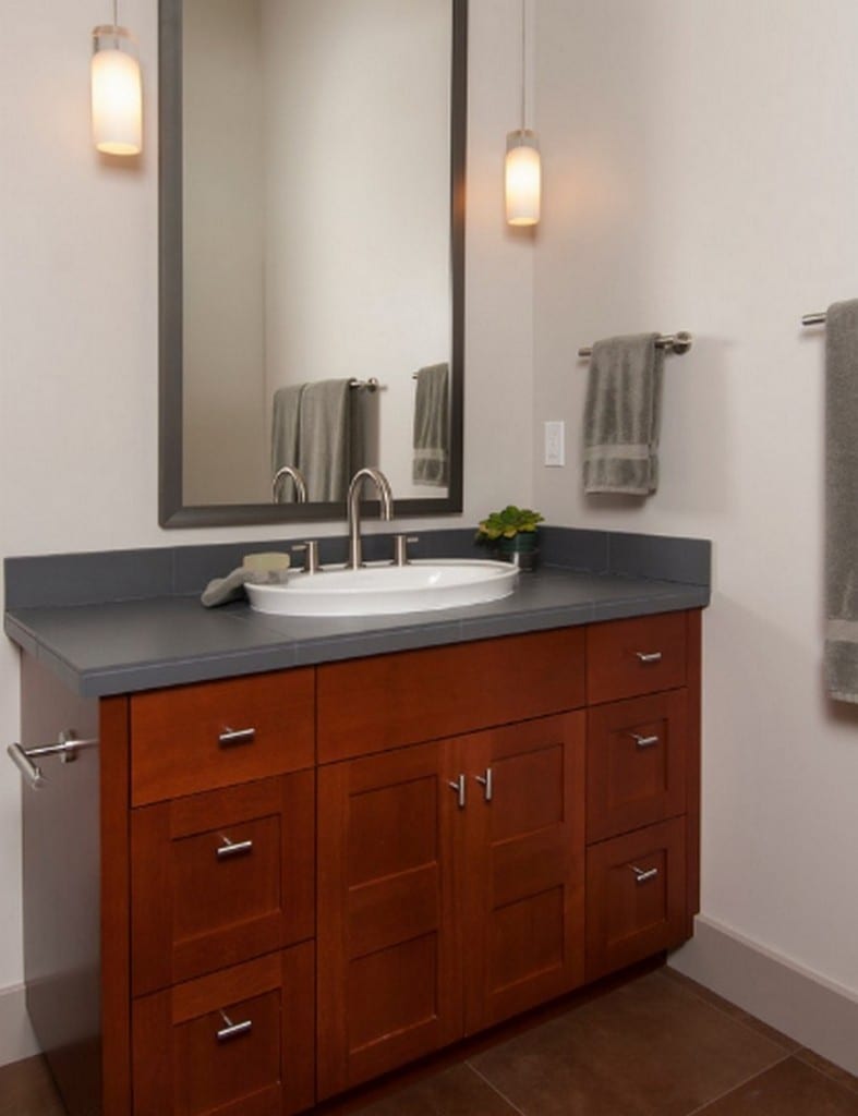 This bathroom designed by Scott Gilbride/Architect Inc.