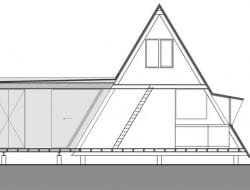 A-Frame - Brecht, Belgium - Section