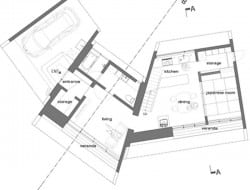 Yatsugatake Villa - Ground Floor Plan