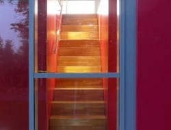 The Sliding House - stairs
