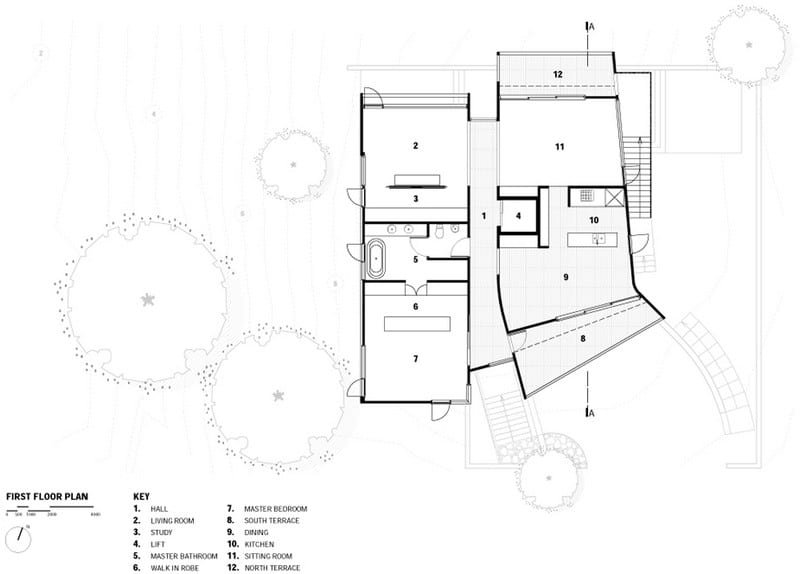 Port Fairy House  - Upper Level Floor Plan