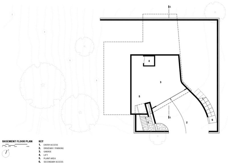 Port Fairy House - Basement Floor Plan