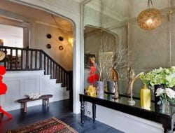 The entry foyer