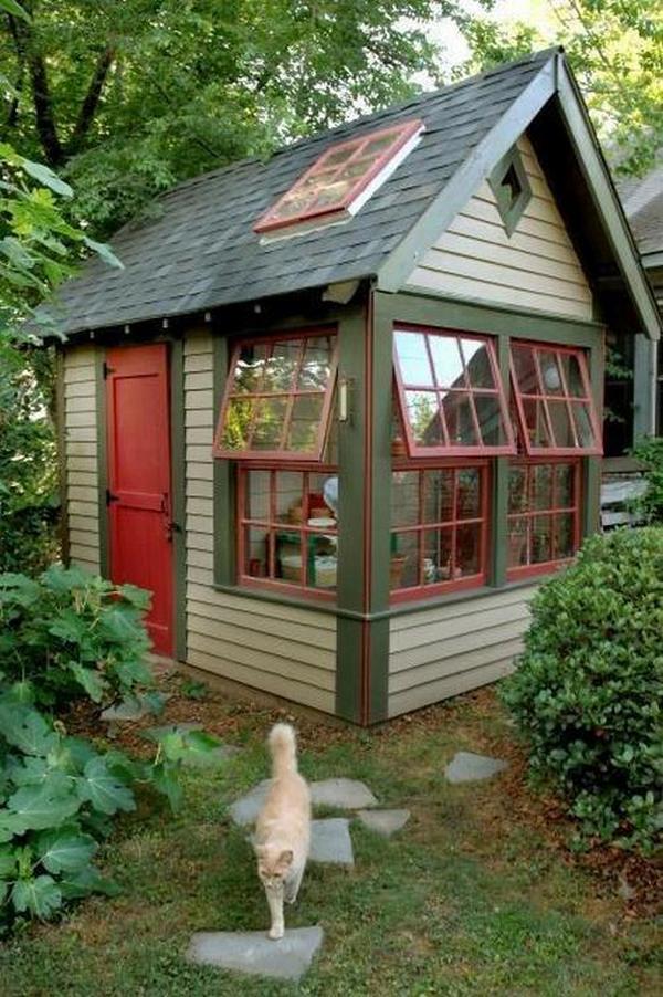 Once a garden shed