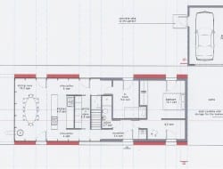 The Sliding House - ground floor plan