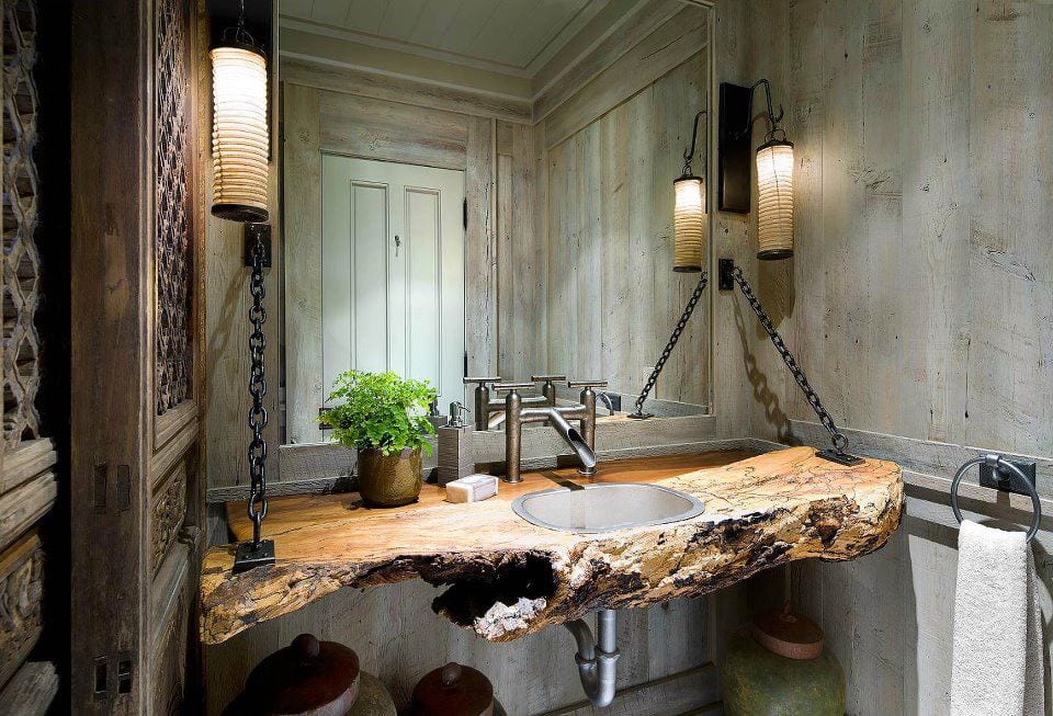 The ultimate rustic look