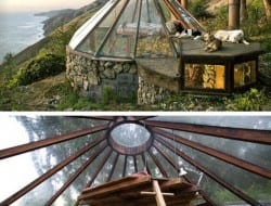 The view is spectacular, the space is amazing and it even has an outdoor bath, but could you live in one room with your partner and children for 13 years?  This creation is by Architect Mickey Muennig and that is exactly what he did. Find out more at http://www.mickeymuennig.com/