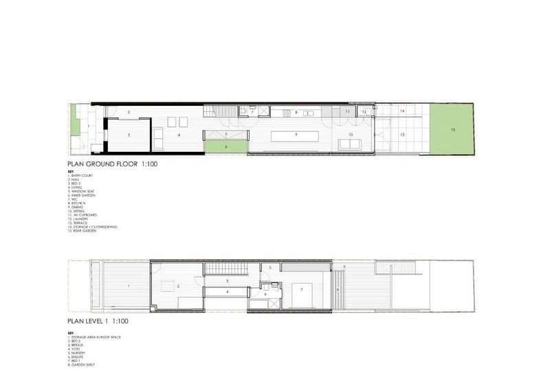 Erskineville House - Plan