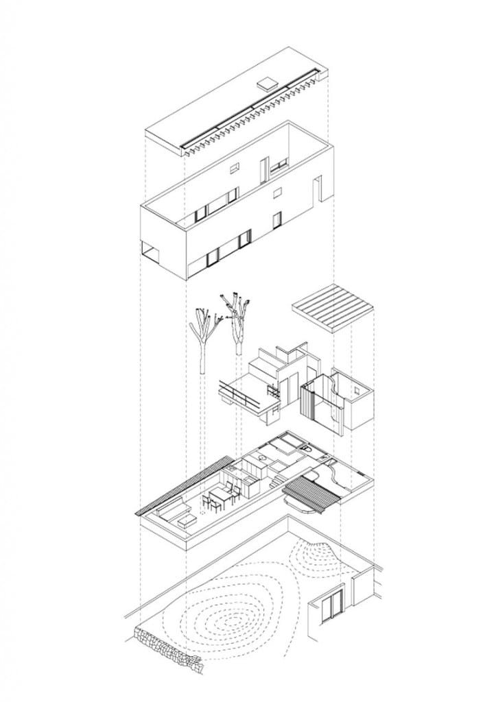 Garden Tree House - Exploded View
