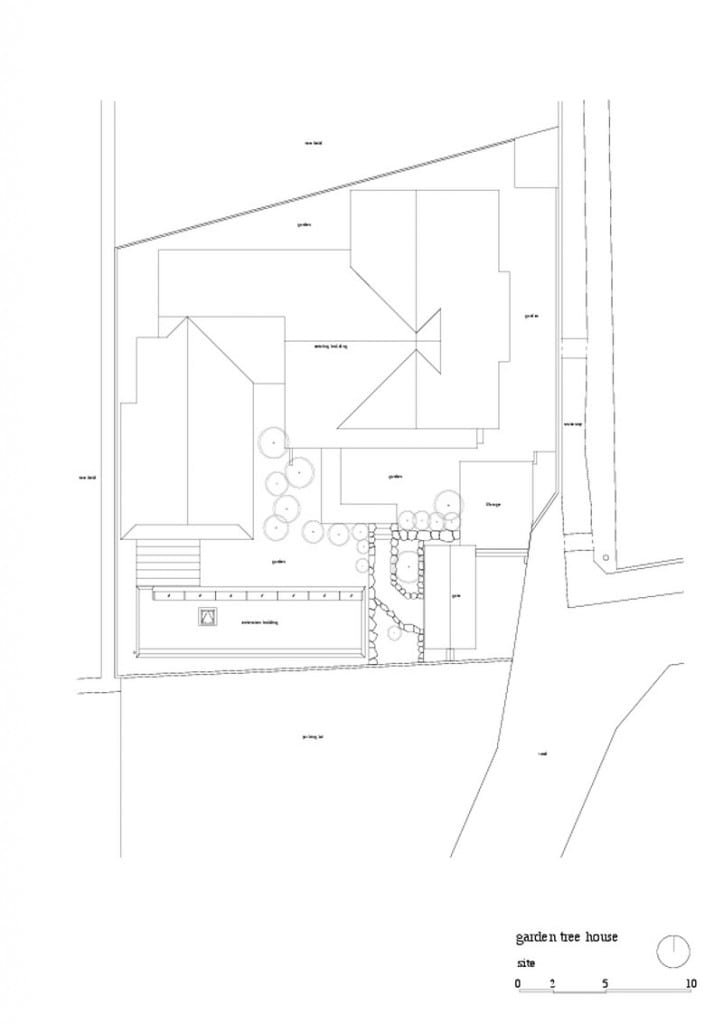 Garden Tree House - Site Plan