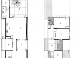 Jones House - Floor Plans