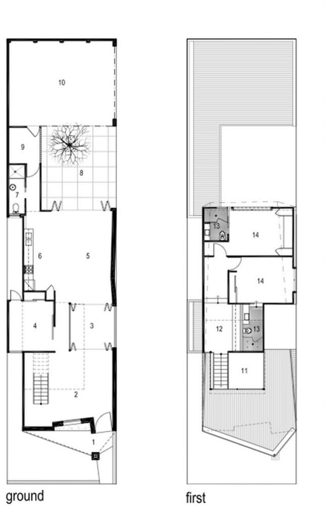 Jones House - Floor Plans