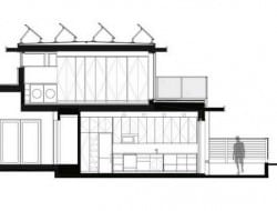 57th & Vivian - 'Net Zero' Solar Laneway House Section