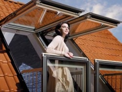 Fakro Balcony System - The Fakro and Velux systems do not add space