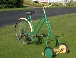 How cool is this? Mowing the lawn has never been this interesting.