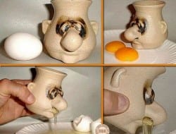 Separating eggs has never been easier with this snotty nose egg separator! Is it weird, outright disgusting or a great bit of fun?