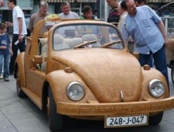 A timber VW! Imagine the love that's been invested in this project!!!