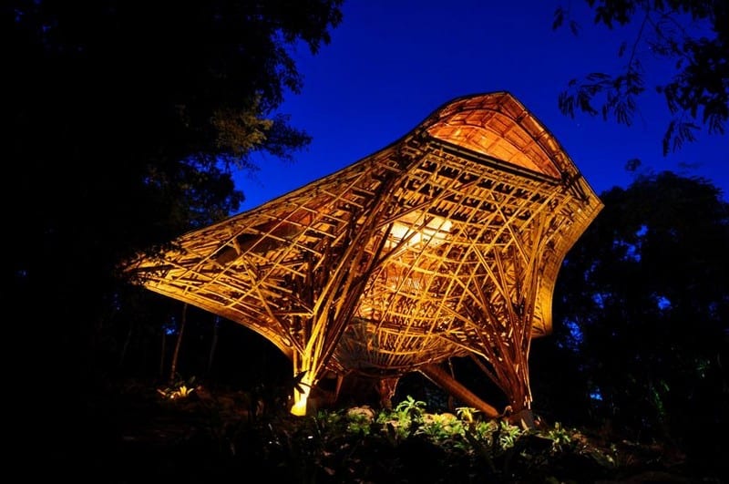 Ahhh... the wonders of bamboo! Be enthralled as you view this fabulous childrens' activity centre. Located within the Soneva Kiri Resort, it's hand-built entirely from nature's most versatile gift. You'll find the full album of 40 images on our site now at http://bit.ly/X0Svoq