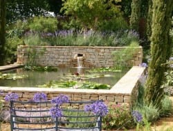 Is it a water feature, or a dry stone wall?  Tell us what you think.
