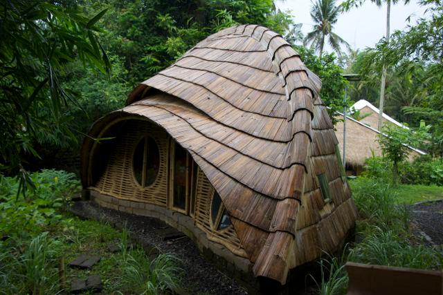 Classrooms at the Green School of Bali