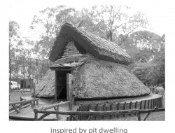 House in Saijo - Pit Dwelling Inspiration