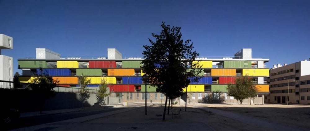Public housing in Carabanchel - Madrid, Spain