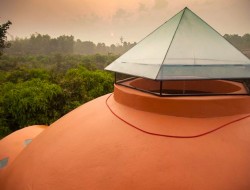 Thai Dome by Steve Areen - Skylight over bathroom