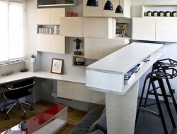 130 Square Foot Micro Apartment in Paris - Overview of Aparment