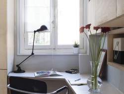 130 Square Foot Micro Apartment in Paris - Office Space