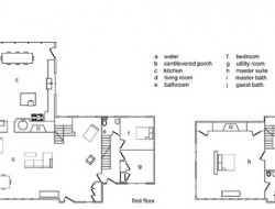 Floating Farmhouse - Floor Plans