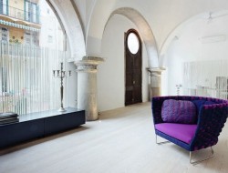 A 500-Year old cloister becomes an apartment In Barcelona Spain