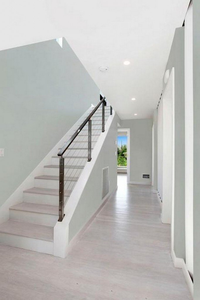 The First Container Home in the Hamptons - Staircase and Hallway