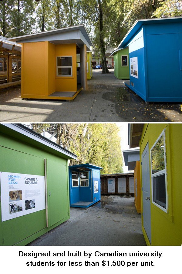 A $1,500 alternative to homelessness - by students at Emily Carr University CA