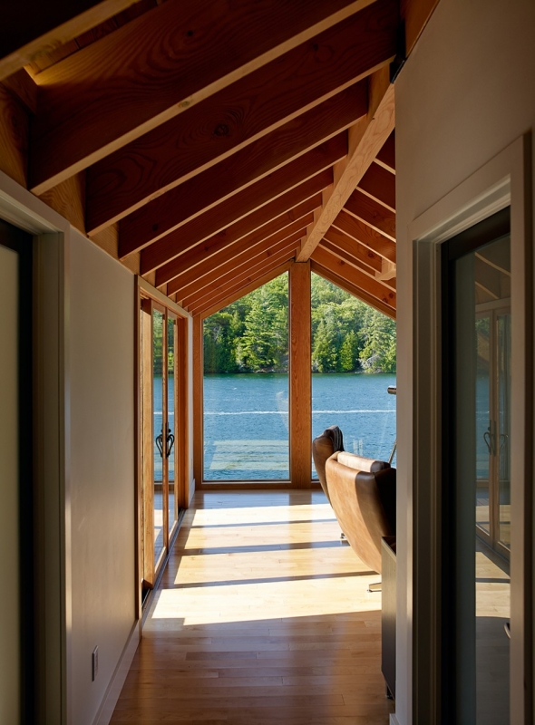 Lake Joseph Boathouse by Altius Architects