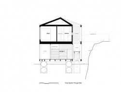 Floating House - Section