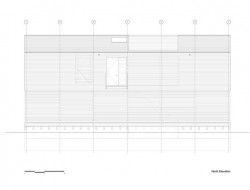 Floating House - North Elevation